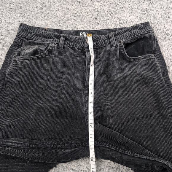 BDG Urban Outfitters Pants Women 30 Gray High Rise Corduroy Mom Casual Straight - Picture 7 of 10